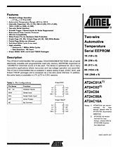 DataSheet AT24C01A Automotive pdf